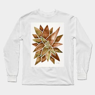 Sepia Aloe Vera Long Sleeve T-Shirt